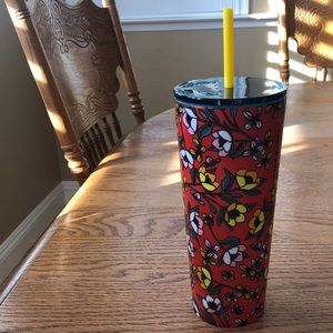 Starbucks floral tumbler